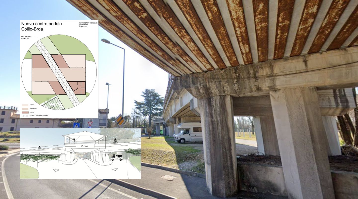 Immagine per «Ecomostro per sviluppare Cormons», il progetto contro la demolizione